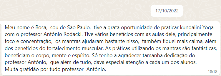 Depoimento 1